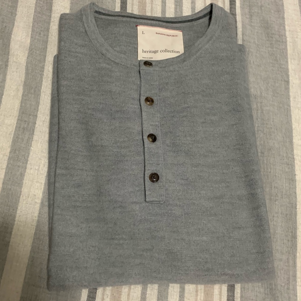 Banana Republic Heritage Collection Henley